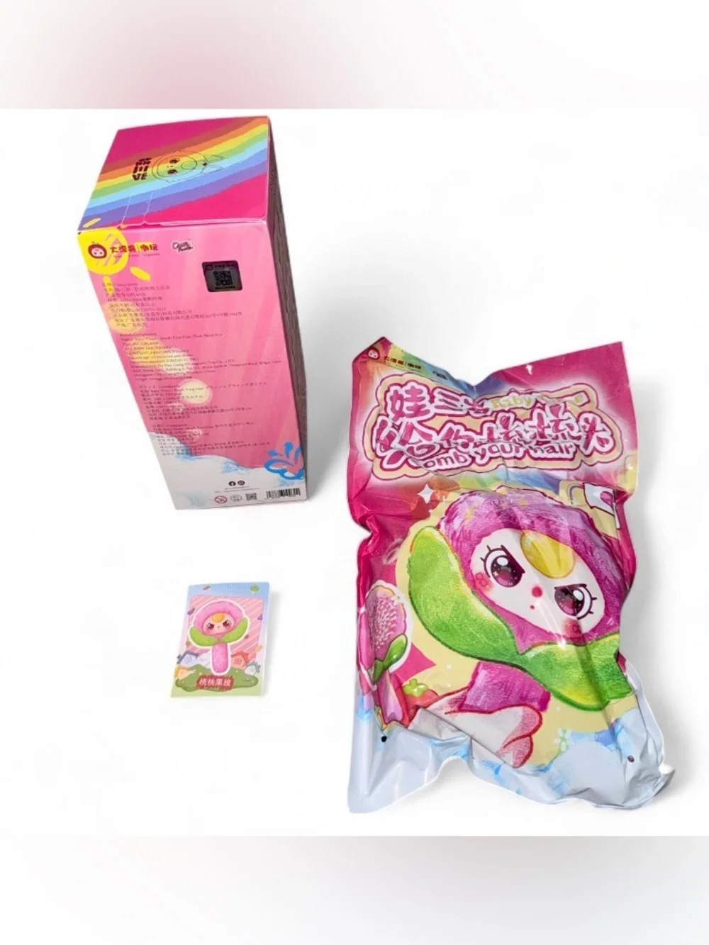 Baby Three Comb My Hair Series – Opened Box and Bag Confirmed Peach Character